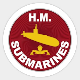HM Submarines Sticker
